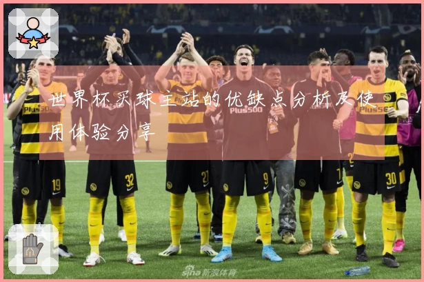 世界杯买球主站的优缺点分析及使用体验分享