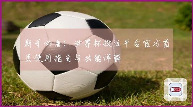新手必看：世界杯投注平台官方首页使用指南与功能详解