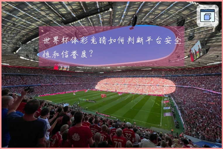 世界杯体彩竞猜如何判断平台安全性和信誉度？